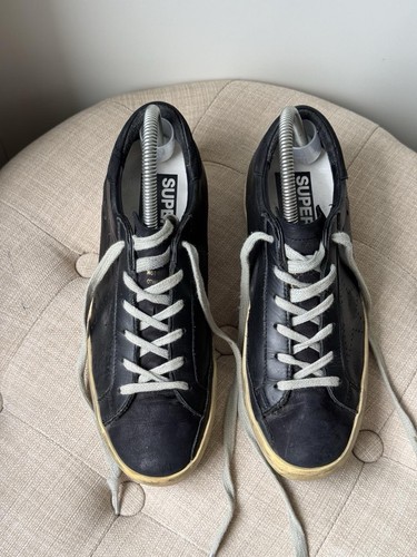 Black golden goose superstar - black,