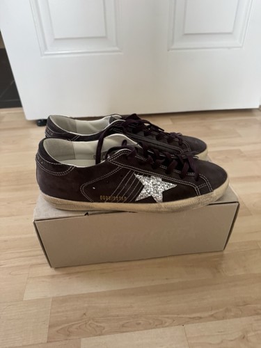 Golden goose super - golden, suede