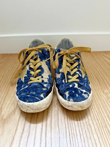 Golden goose superstar dark - golden,