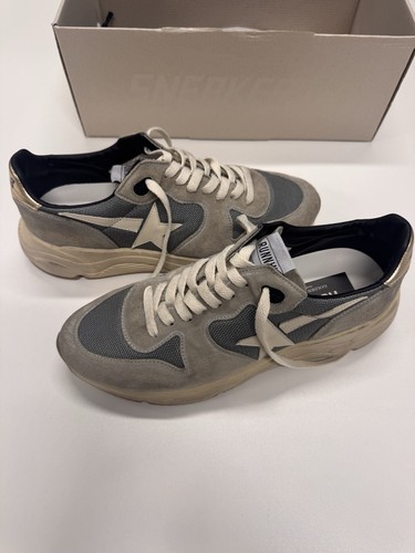 Golden goose running sole - golden,