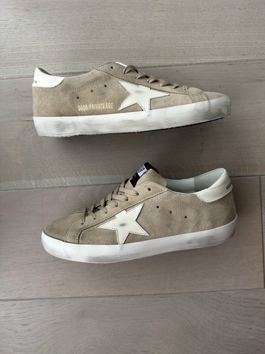 Golden goose superstar suede - golden,