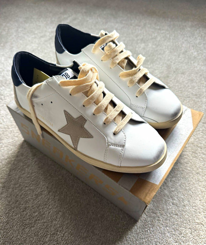 Golden goose super star - super-star, white