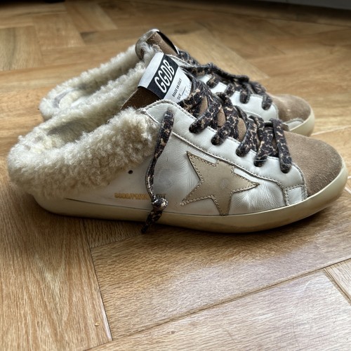 Golden goose superstar sabot - golden,