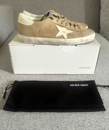 Golden goose superstar beige - golden,
