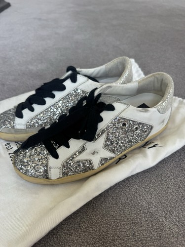 Golden goose glitter trainers - goose,