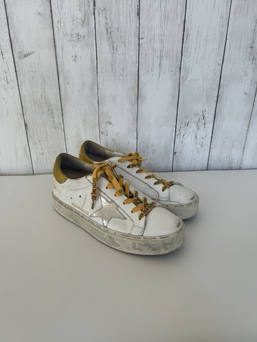 Golden goose trainers star - golden, hi