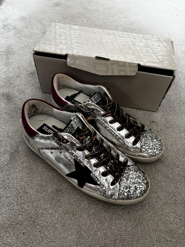 Golden goose superstar silver - goose,