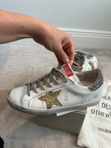 Golden goose sneakers - golden,