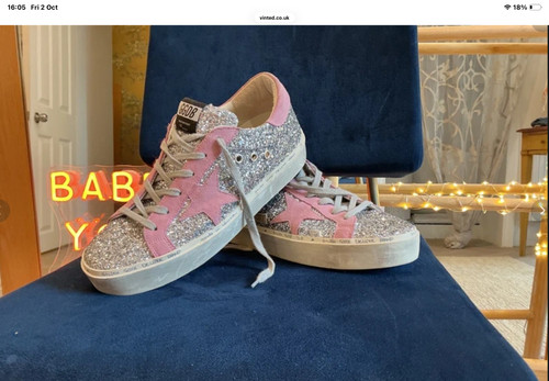 Golden goose pink and - golden,