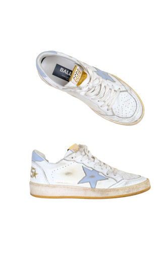 Golden goose superstar white - golden,
