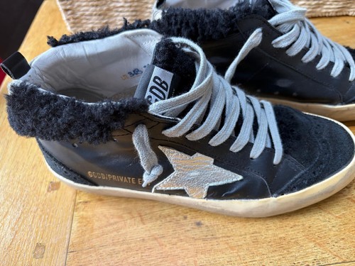 Authentic golden goose mid - golden,