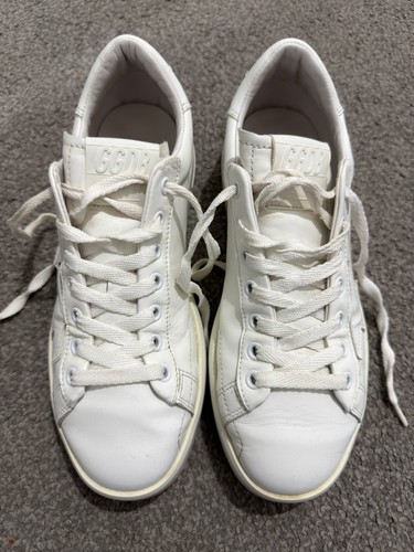Golden goose men ggdb white - golden,