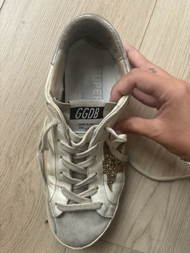Golden goose leather low top - goose,