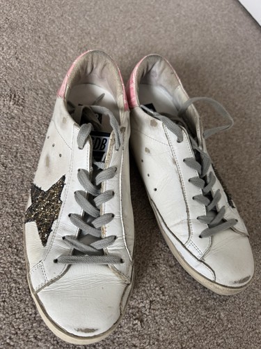 Golden goose superstar glitter - golden,