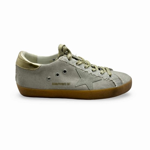 Golden goose super star canvas - golden, super-star