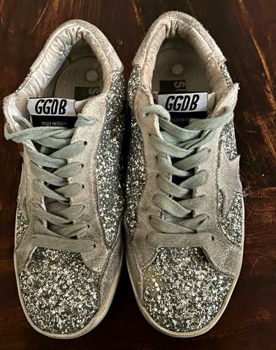 Golden goose superstar grey - golden,
